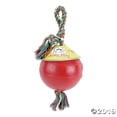 thumbnail image 6 of Jolly Pets Romp-n-Roll Ball for Dogs Red 4.5 inch, 6 of 7