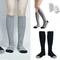 thumbnail image 2 of Electric Heated Socks Rechargeable 4000mAh Battery Heated Socks for Men, Women, 2 of 20