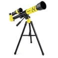 thumbnail image 1 of Niños Telescopio astronómico juguete Enseñanza High Luminiscencia al aire libre Jardín Eye Eyeighting Stargazing Space Telescopes Juguetes Amarillo sidaley FN000800-02B, 1 of 5