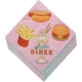 thumbnail image 3 of Gourmet du Village Serviette en Papier Rétro pour Diner, 20 Unités, 3 of 3
