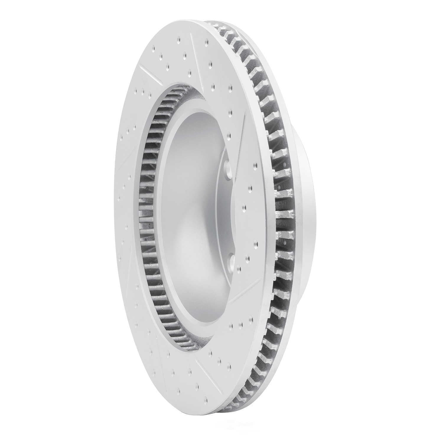 Dynamic Friction Company 830-76140L DFC Geoperformance Rotor - Drilled and Slotted