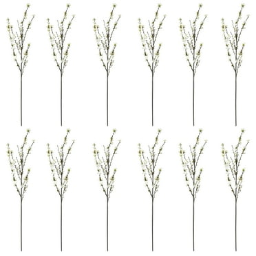 12 Pack: Off-White Peach Blossom Spray by Ashland®