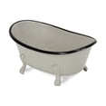 thumbnail image 2 of Cheungs Gray Metal Bathtub Decor With Hand Crafted Design, 2 of 3