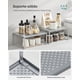 thumbnail image 5 of SONGMICS Especiero, Estante para Especias, Organizador para Armarios, Apilable, Ampliable, Juego de 2 Estantes Metálicos, Plata, 5 of 5