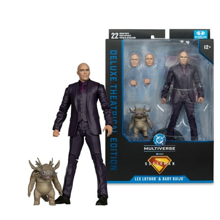Lex Luthor and Baby Kaiju (DC Multiverse: Deluxe Theatrical Edition Superman Movie) 7" Action Figure - McFarlane Toys
