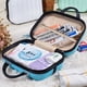 thumbnail image 5 of Bolsa de viaje compacta con correas elásticas para organizarse en cualquier lugar Estuche para cosméticos resistente al agua, 5 of 8
