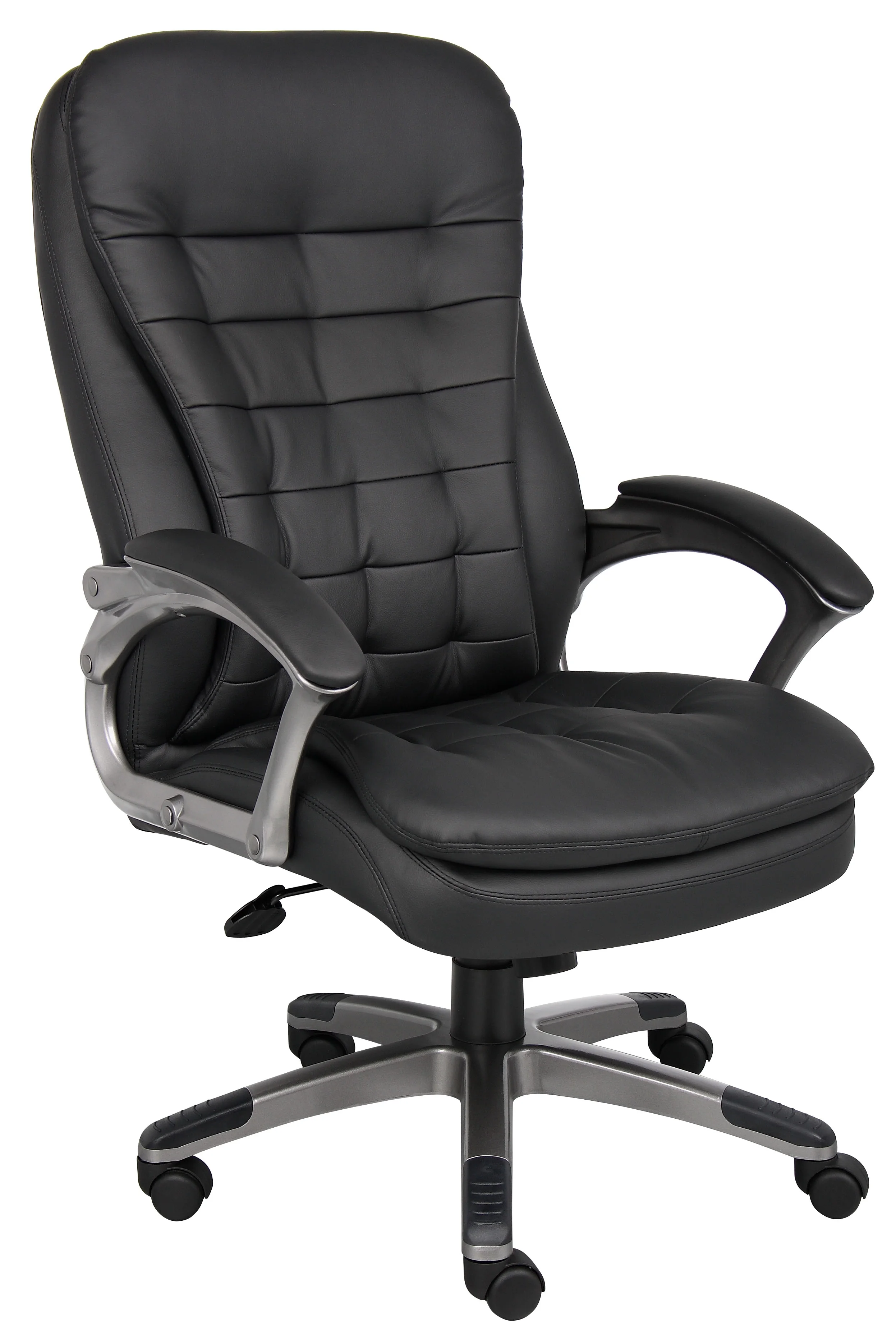 Boss CaressoftPlus High-Back Executive Office Chair, Black