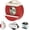 red, variant on Power Strip Holder Wall Mount with Suction Cup,Suction Cup Wall Mount Socket Holders,Vacuum Twist Lock No Drill Cable Management Organizer,for Kitchen, Office, Desk, Living Room