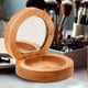 thumbnail image 2 of GOOHOCHY Espejo de maquillaje compacto Espejo de maquillaje de bolsillo Espejo portátil Espejo de mano Espejo de viaje, 2 of 8