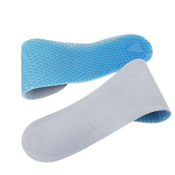 EeaseMX Plantillas de silicona celular, multifuncionales, talla L 41-46 (azul), 1 par