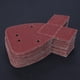 thumbnail image 5 of Papel de lija para pulir, 40 piezas Herramienta de lijado de óxido de aluminio en forma de cola de milano Papel de lija rojo Máxima confiabilidad, 5 of 9