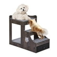 thumbnail image 1 of Pet Bunk Bed with Stairs Dog/Cat Window Perch with Storage Indoor Gray, 1 of 9