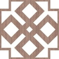 thumbnail image 4 of Ekena Millwork 11 3/8"W x 11 3/8"H x 3/8"T Small Blendon Decorative Fretwork Wood Wall Panels, Walnut, 4 of 6