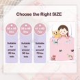 thumbnail image 3 of Sivio Kids Weighted Blanket, Soft Reversible Heavy Blanket for Bedroom Sofa, Calming Sleep Helper, Pink Cat, 7 lbs 41"x60", 3 of 11