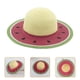 thumbnail image 5 of Sombrero de paja de verano adulto sombrero de playa al aire libre con sombrero de protección UV al aire libre sombrero de paja, 5 of 6