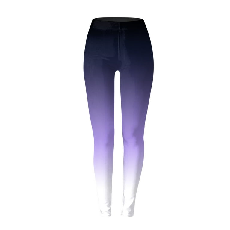 kpoplk Womens Yoga Pants With Pockets,Women's Casual Yoga Pants V Crossover  High Waisted Flare Workout Pants Leggings(Purple,S)