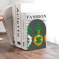 thumbnail image 6 of Hirioo Spring St Patrick’S Day Irish Gnomes for Bookends Decorative Bookends for Shelves for Home or Office, Non-Slip Base, 6 of 8