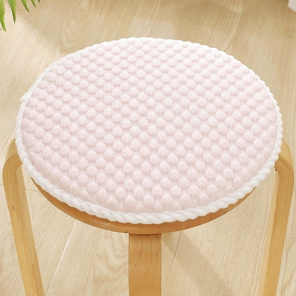 Nvzi Cojín grueso y cómodo para jardín, terraza, hogar, cocina, oficina, 11,81 x 11,81 pulgadas (rosa)