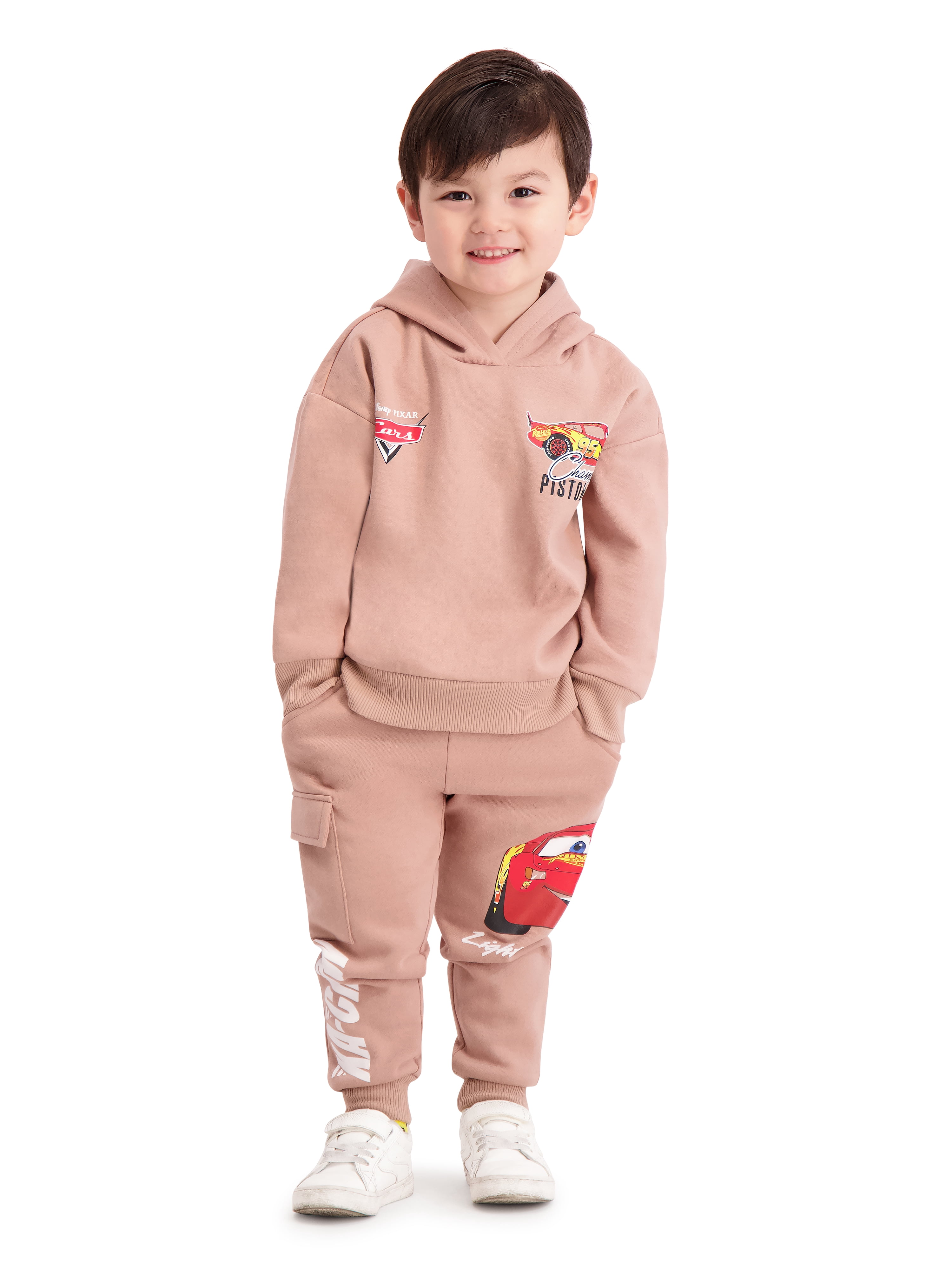 Pixar Cars Toddler Boys Graphic Hoodie and Jogger Pants Set, 2-Piece, Sizes 12M-5T