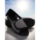 thumbnail image 3 of Zapatos diabéticos calzado edema deslizamiento ajustable para pies hinchados (gris 38-39), 3 of 9
