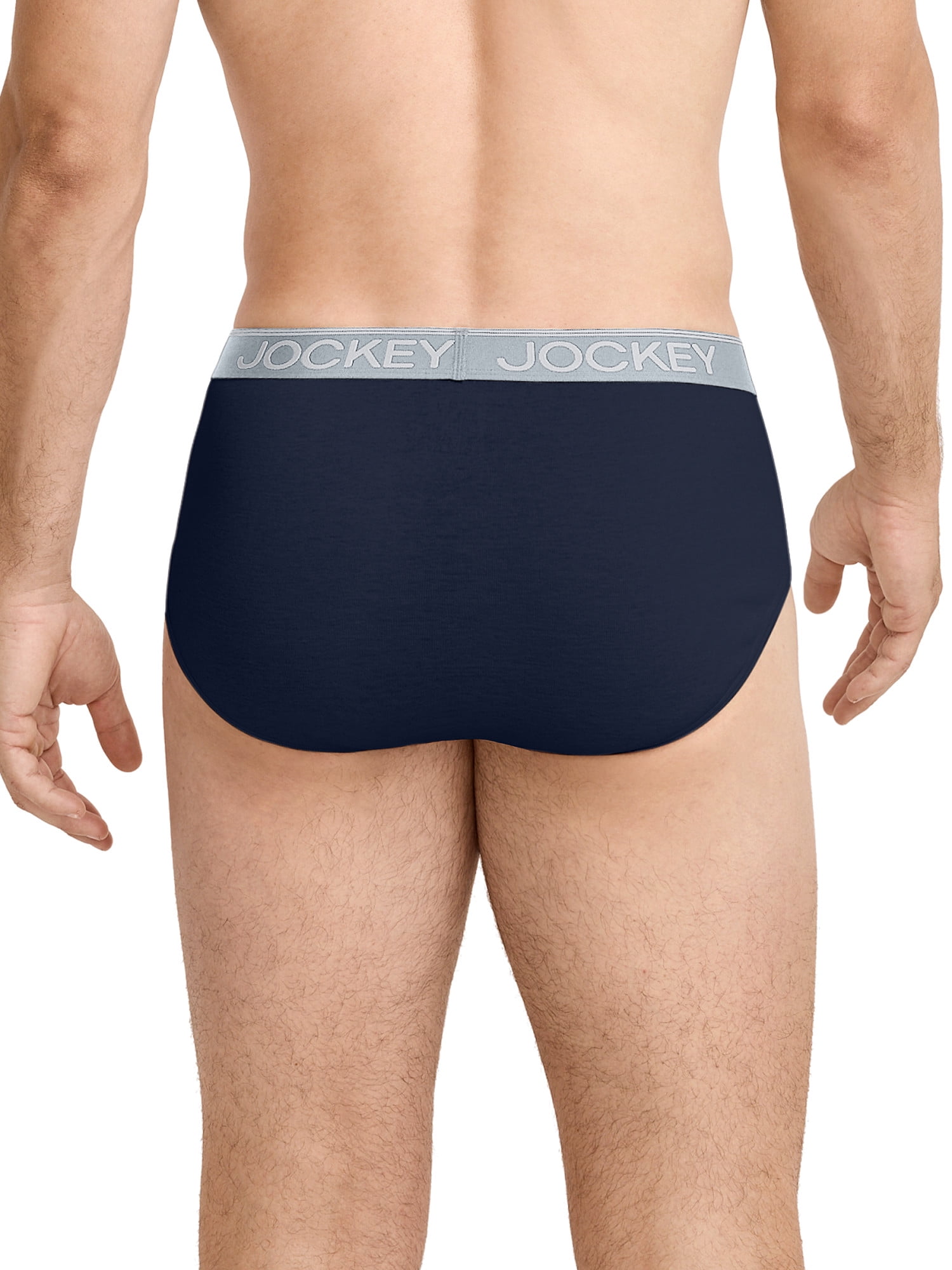 Jockey Essentials 4 pack cotton blend men's brief