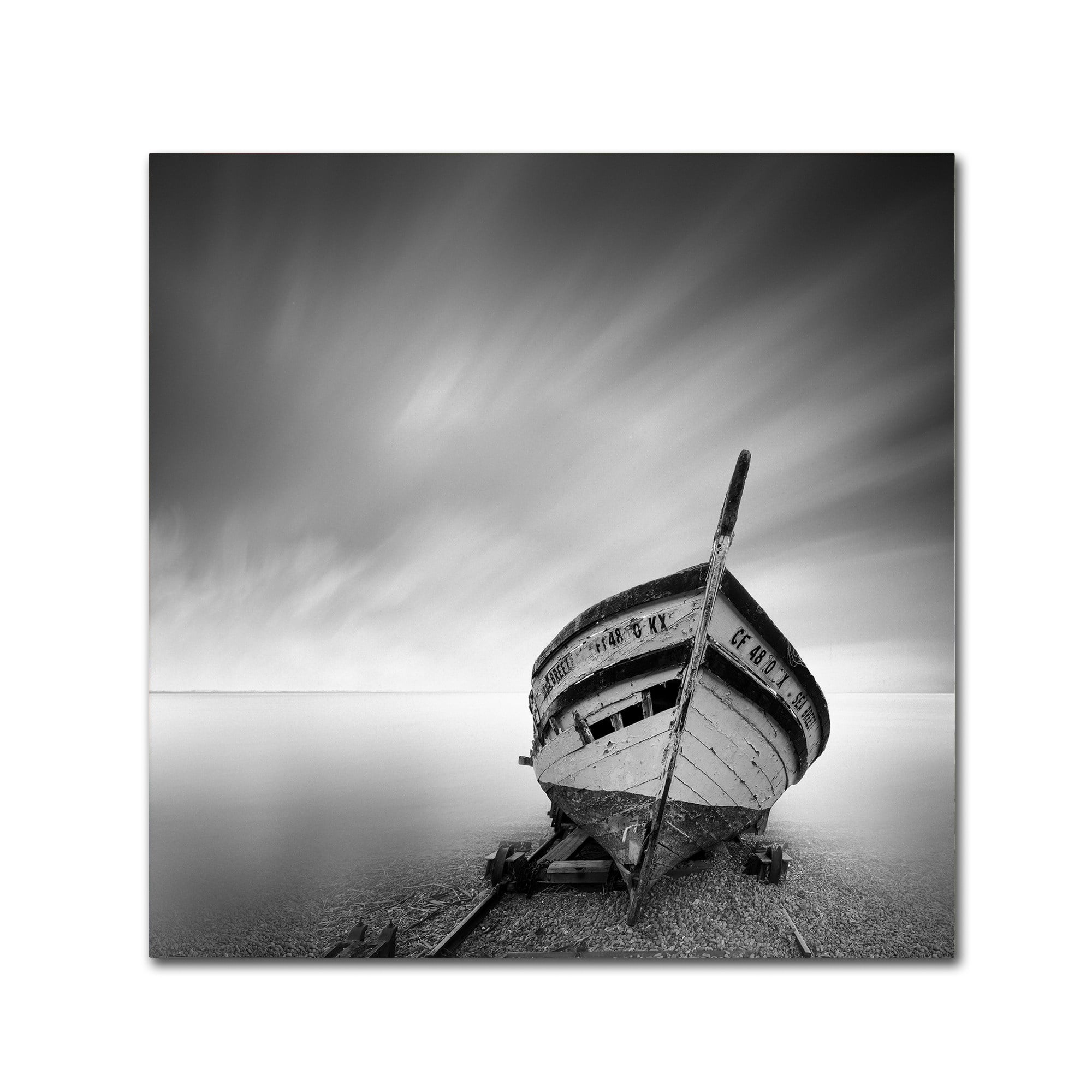 Trademark Fine Art "Boat I" Canvas Art by Moises Levy