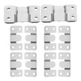 thumbnail image 2 of WEUVEB 12-Piece Stainless Steel Bed Headboard Mounting Hardware Set for Secure Wall Fixing and Hanging Support, 2 of 8