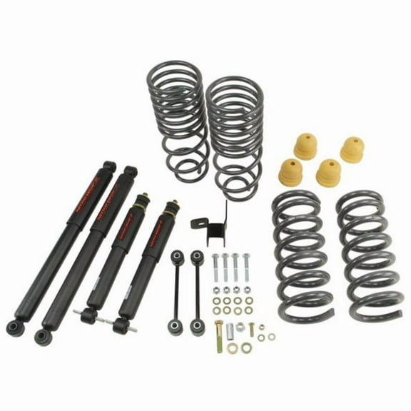 Belltech 964ND Nitro Drop Lowering Kit - (2" Front/4" Rear) Fits select: 2019-2020 RAM 1500 CLASSIC TRADESMAN, 2013-2014 RAM 1500 ST