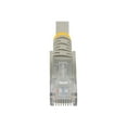 thumbnail image 5 of StarTech.com RJ-45 10 Gigabit UTP 10GbE CAT 6 RJ45 Fluke Câble Réseau Sans Câble, Sans Câble 650MHz 100W PoE Cordon de Raccordement, Câble Réseau UTP 10GbE avec Soulagement de la Déformation, Gris, Testé/Câblage Certifié UL/TIA - Catégorie 6 - 24AWG (N6PATCH7GR) - Câble de Raccordement - (M) à RJ-45 (M), 5 of 5