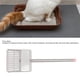 thumbnail image 4 of Pala Para Arenas De Gato, Pala De Acero Inoxidable Con Largo, Pala Para Arenas De Rejilla Antiadherente, Pala Para Excrementos De Pollo, Pala Para Caja De Arenas De Gato, 4 of 7