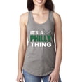 thumbnail image 2 of Wild Bobby It's A Philly Thing Philadelphia Football Sports Women Racerback Tank Top, 2 of 6