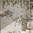 thumbnail image 3 of Flowers Wall Sticker Potted Plants Floral Butterfly Wall Decal Wall Stickers, 3 of 10