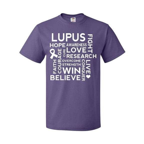 Inktastic Lupus Awareness Fight Cure Support T-Shirt