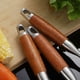 thumbnail image 4 of Cuchara para fideos de acero inoxidable, cucharón de cocina para el hogar, 1 pieza, diseño grande de 12 pulgadas para pasta y ensalada, agarre antideslizante y fácil de servir, ideal para, 4 of 8