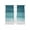 Turquoise, variant on Navy Blue Ombre Sheer Curtains 84 Inch Length 2 Panels Set, Modern Abstract Art Blue White Striped Voile Window Treatment Rod Pocket Curtains Sheers Drapes for Bedroom/Living Room/Kitchen 52"x84"x2