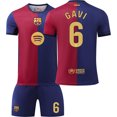 thumbnail image 1 of 2425 Barcelona home jersey football uniform set, 1 of 2
