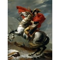 thumbnail image 2 of Art.com Napoleon I Bonaparte Crossing the St Bernard Pass 1800 by by Jacques-Louis David Stretched Canvas Print Wall Art, 18" x 24", 2 of 4