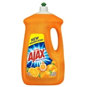 Ajax Ultra Triple Action Liquid Dish Soap, Orange 90 fluid ounce