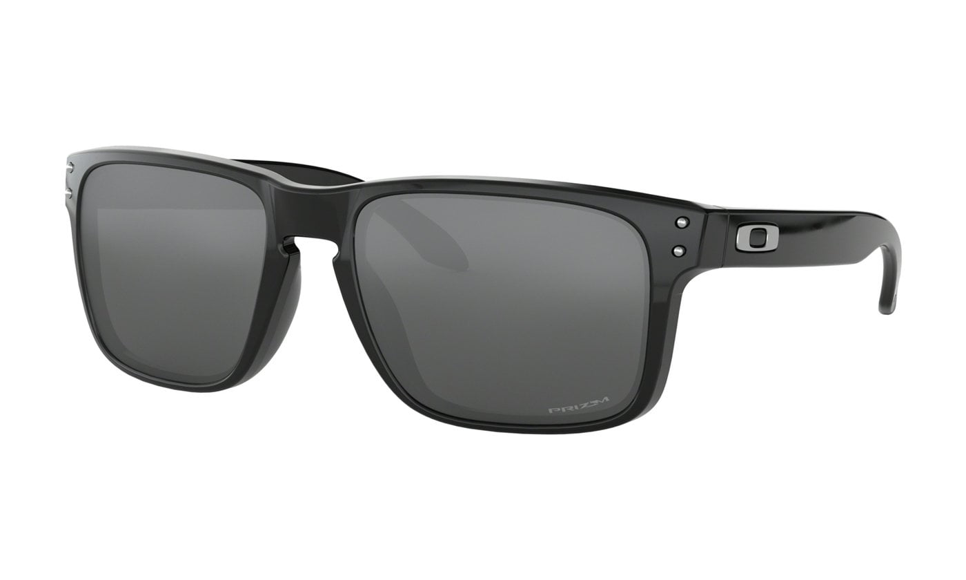 Oakley sunglasses OO9102 Holbrook (F4) matte brown tortoise with prizm black lenses, 57mm
