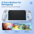 thumbnail image 4 of Wireless Controller for Nintendo Switch & OLED, Hall Effect Joystick, RGB Light, Remappable Buttons, Ergonomic Grip, 4 of 13