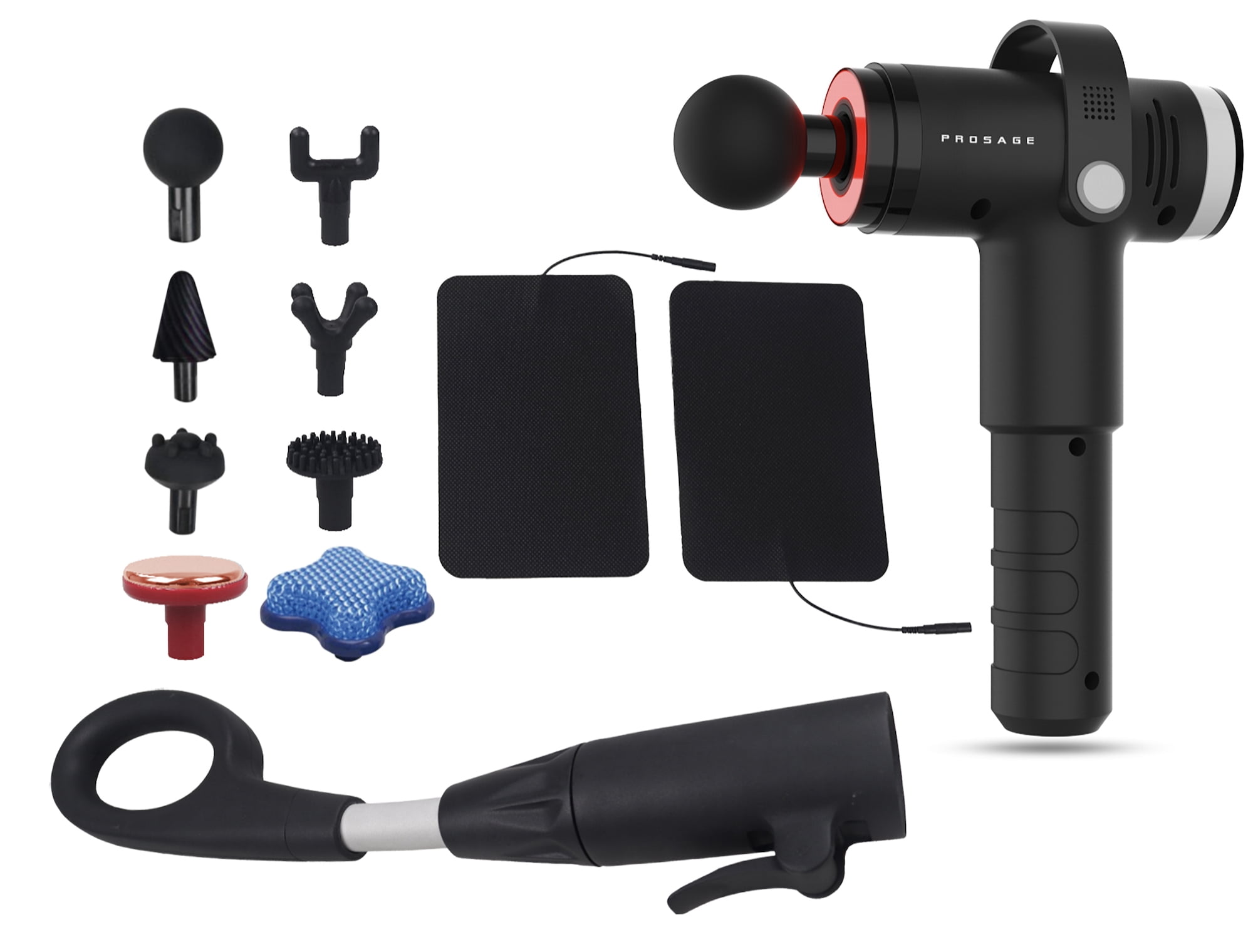 Evertone Thermo Percussion Massage Gun – Hot/Cold Therapy for Pain Relief & Muscle Recovery