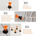 thumbnail image 3 of Yeacher 50 PCS Tile Leveling System Reusable Tile Leveler Spacers and 1PC Wrenches Construction Tools for Wall Floor Bathroom Tile Adjustment, 3 of 7