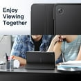 thumbnail image 6 of JETech Case for Samsung Galaxy Tab A11 / Tab A9 8.7-Inch 2025/2023, Slim Translucent Back Tri-Fold Folio Stand Protective Tablet Cover (Black), 6 of 7