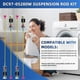 thumbnail image 5 of For Samsung WA50R5200AW WA50R5400AV Washer Suspension Rod Assembly, 5 of 5
