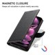 thumbnail image 3 of Funda para FOXDOCK Xiaomi Poco X5– Cuero Premium, 3 ranuras para tarjetas, Protección contra impactos, 3 of 5