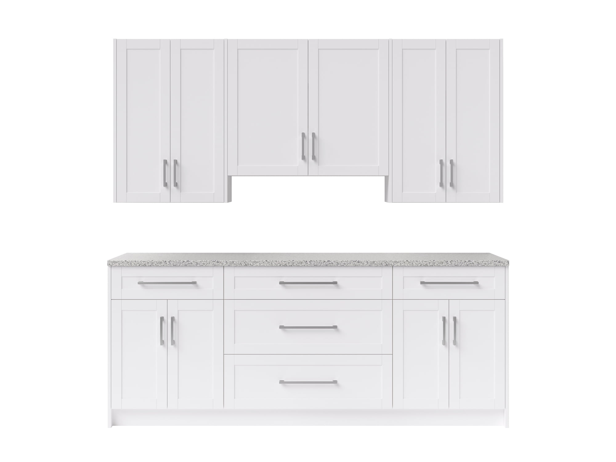 Home Bar 7Piece Set with Granite Countertop