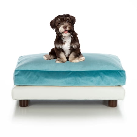 Club Nine Pets Milo Orthopedic Dog Bed  Large  Aqua.