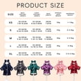 thumbnail image 3 of Puppy Pajamas with Headwear Dog Shirts Soft Cats Sleepwear Stretchy Pet Clothes Outfits for Party Christmas (M), 3 of 7
