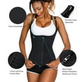 thumbnail image 3 of Lilvigor Shapewear For Women Waist Trainer Corset Zipper Vest Body Shaper Cincher Tank Top with Adjustable Straps Firm Foundations, 3 of 6