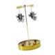 thumbnail image 5 of Candelabro giratorio, vela de pilar giratoria, decoración con bandeja, regalo ideal, centro de mesa para la mesa de comedor de familiares y amigos Ángel, 5 of 8